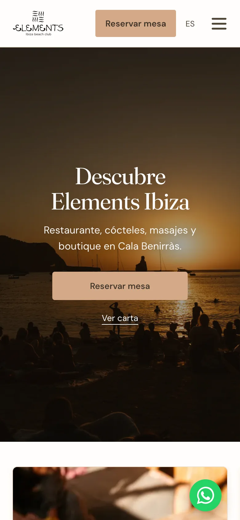 Portada en el móvil.