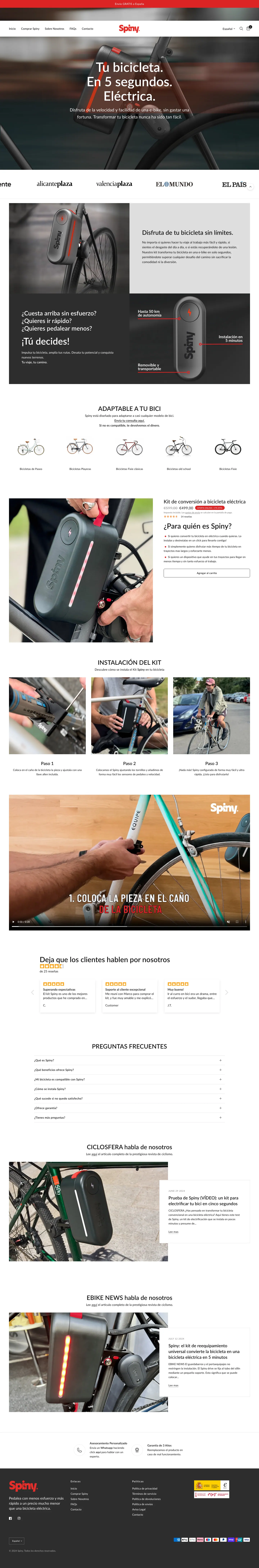 Portada completa: mensaje principal, compatibilidad, compra, instalación y preguntas frecuentes.