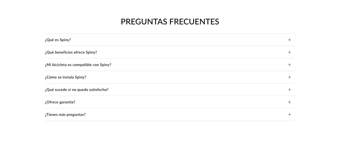 Preguntas frecuentes antes de comprar.