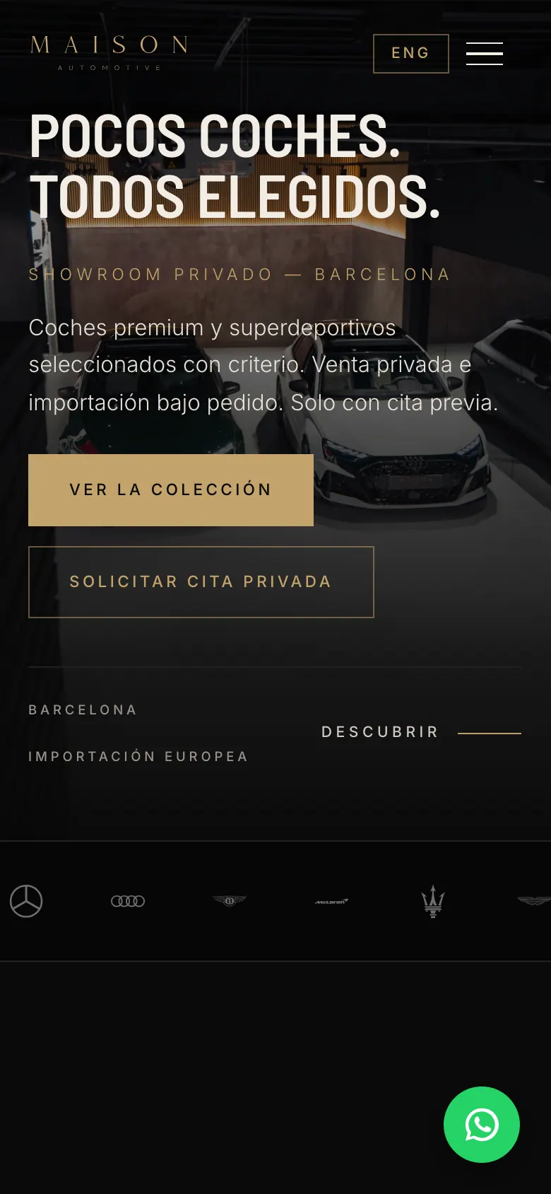 Portada en móvil.