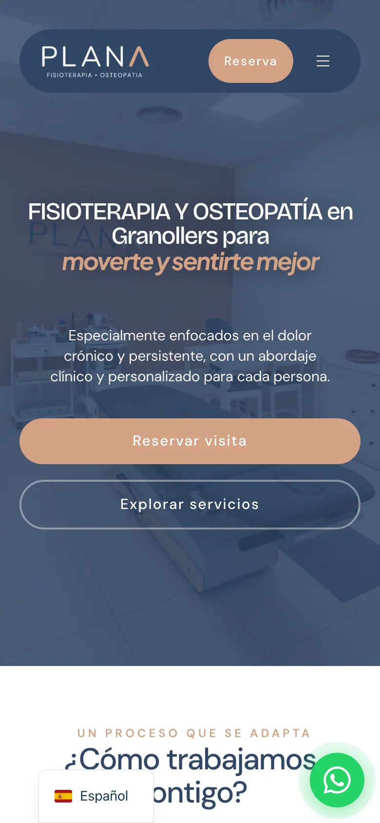 Portada en móvil.